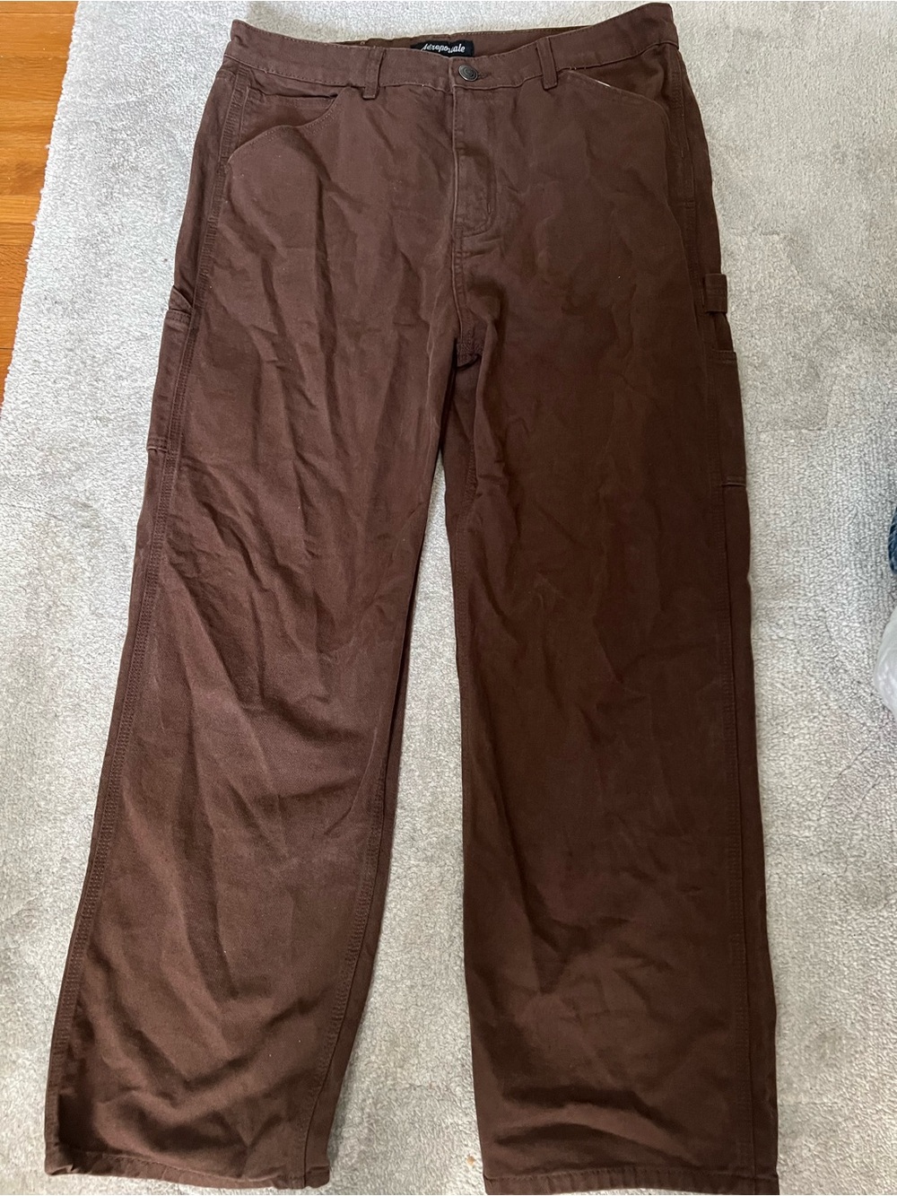 Aeropostale Men’s Brown Straight Jeans